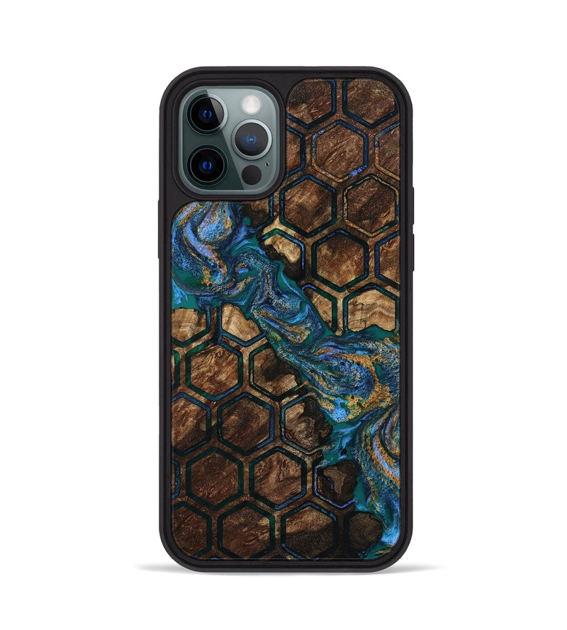 iPhone 12 Pro Wood Phone Case - Rosie (Pattern, 809403)