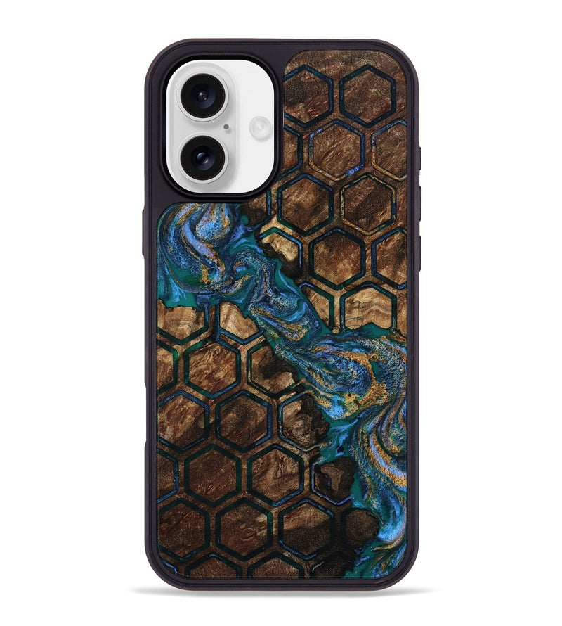 iPhone 16 Plus Wood Phone Case - Rosie (Pattern, 809403)