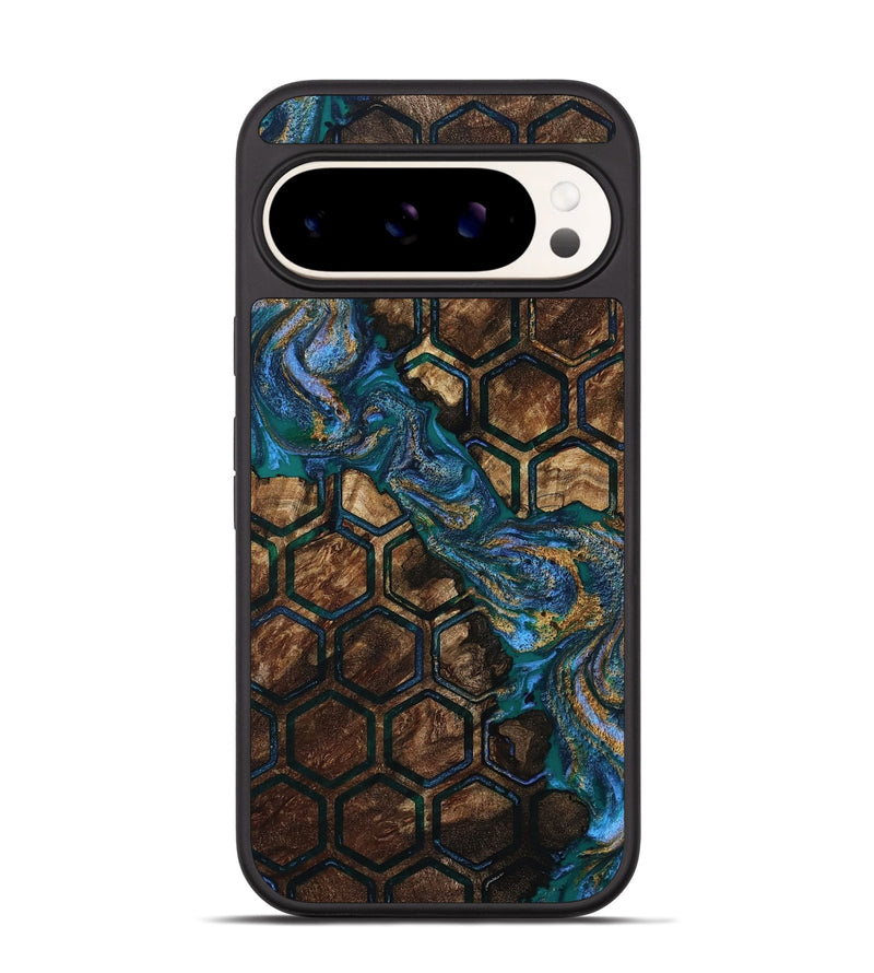 Pixel 9 Pro Wood Phone Case - Rosie (Pattern, 809403)