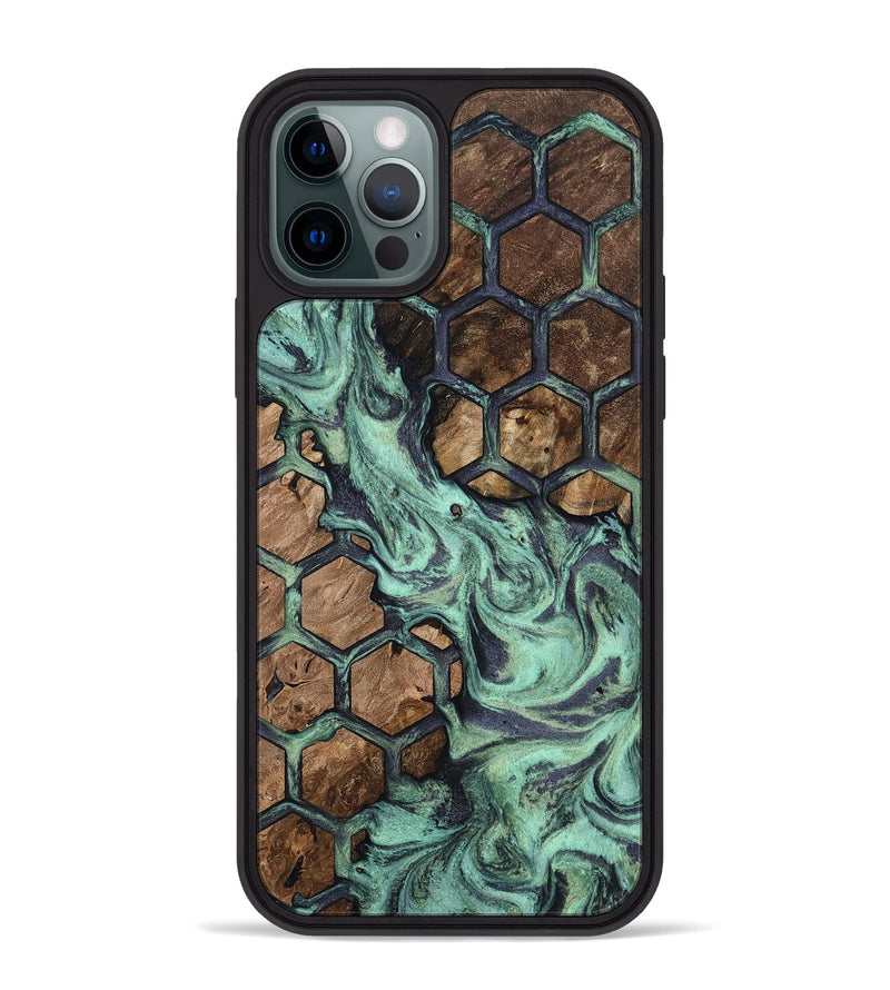 iPhone 12 Pro Max Wood Phone Case - Arsenio (Pattern, 809405)
