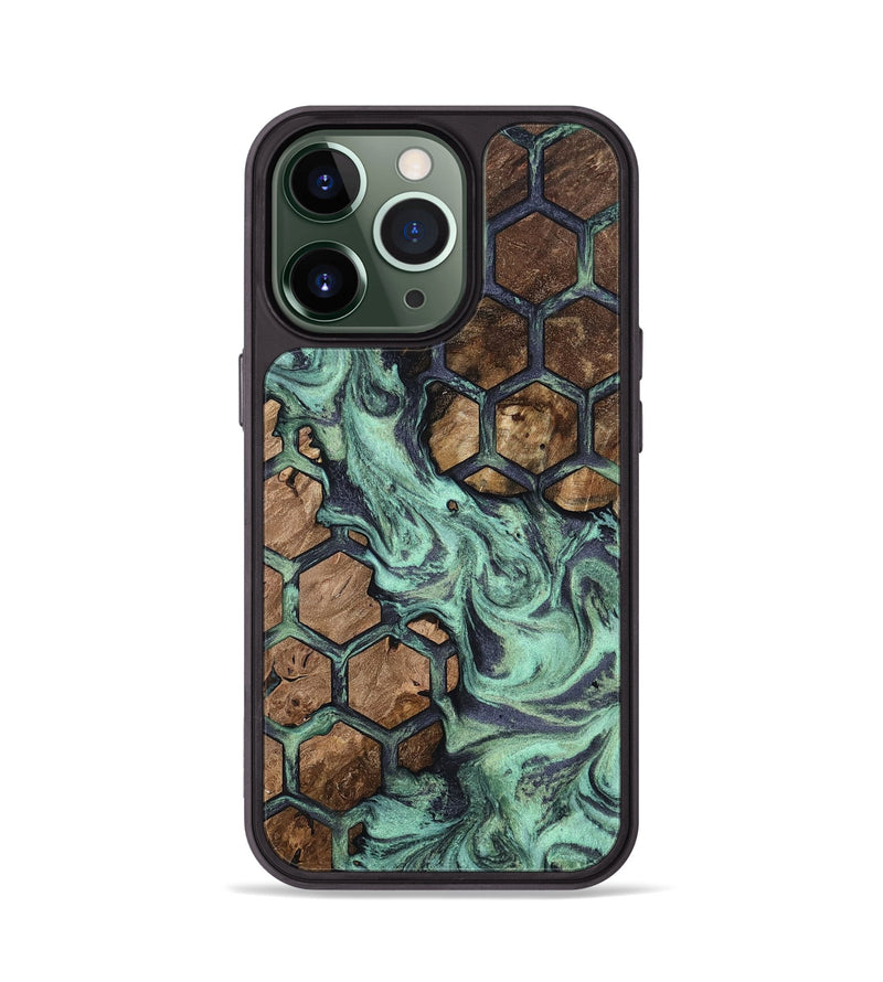 iPhone 13 Pro Wood Phone Case - Arsenio (Pattern, 809405)
