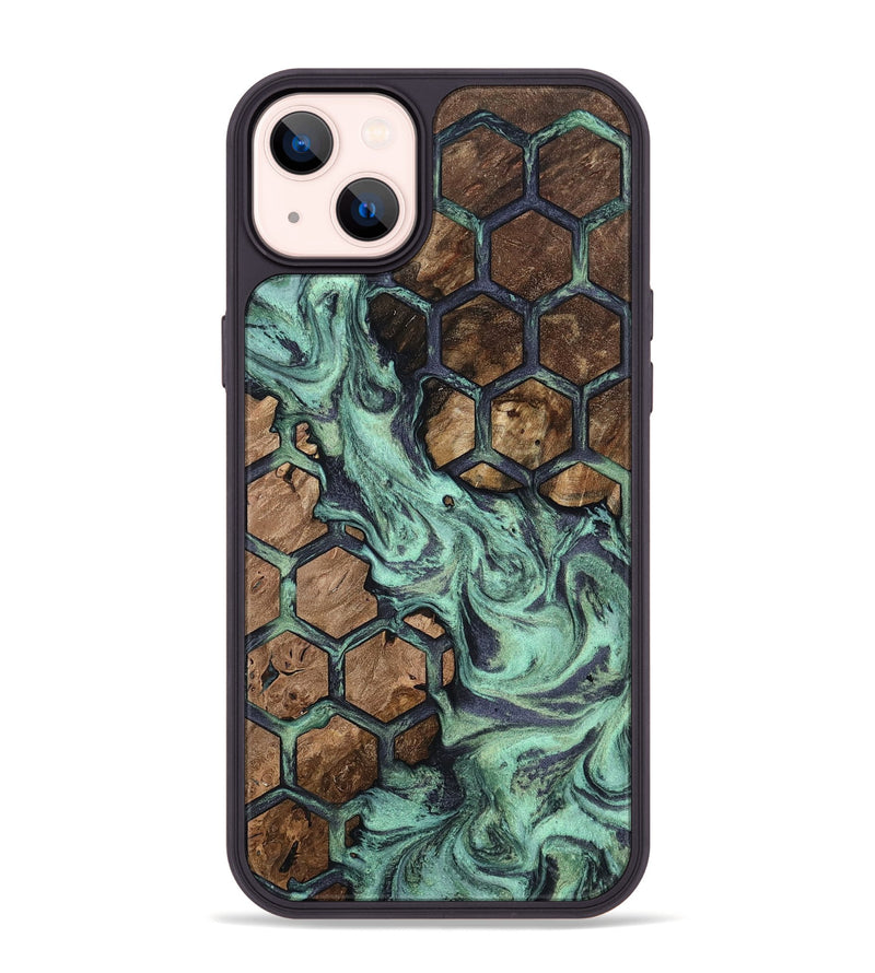 iPhone 14 Plus Wood Phone Case - Arsenio (Pattern, 809405)