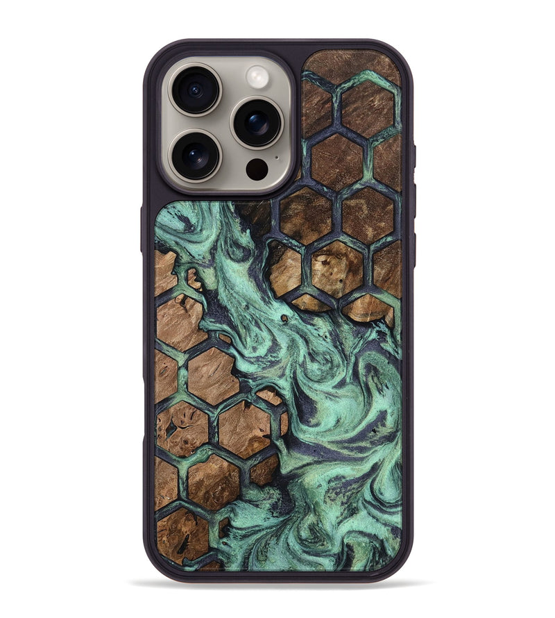 iPhone 16 Pro Max Wood Phone Case - Arsenio (Pattern, 809405)