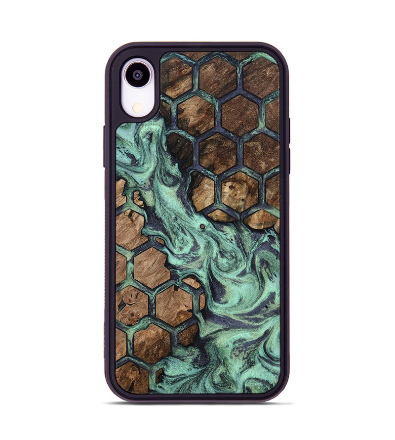 iPhone Xr Wood Phone Case - Arsenio (Pattern, 809405)