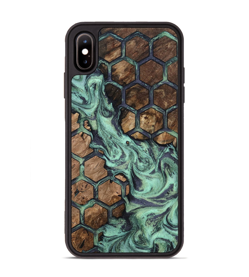 iPhone Xs Max Wood Phone Case - Arsenio (Pattern, 809405)
