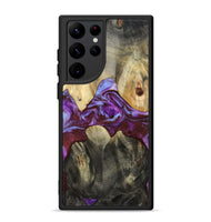 Galaxy S22 Ultra Wood Phone Case - Jailyn (Purple, 809413)