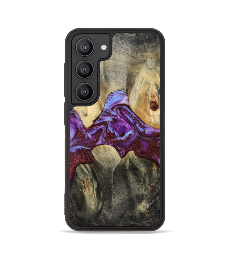 Galaxy S23 Wood Phone Case - Jailyn (Purple, 809413)