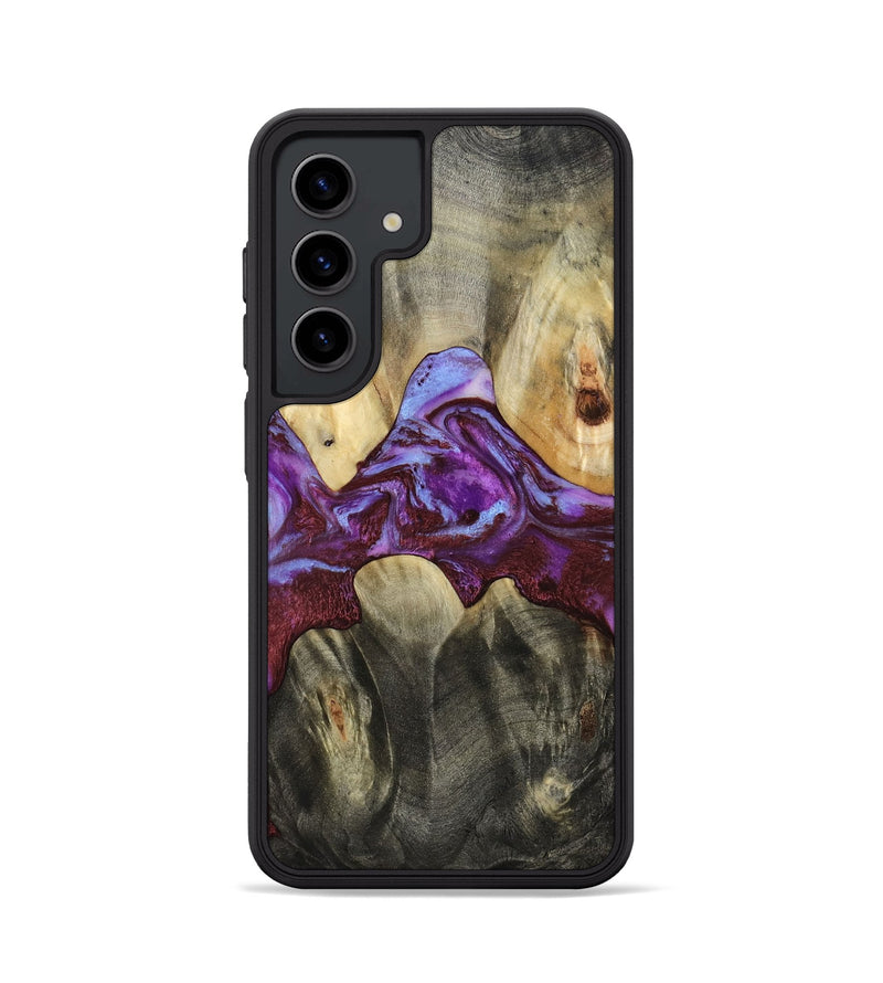 Galaxy S24 Wood Phone Case - Jailyn (Purple, 809413)