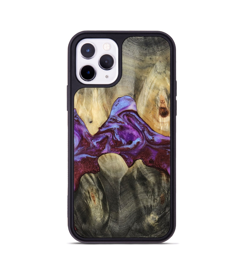 iPhone 11 Pro Wood Phone Case - Jailyn (Purple, 809413)