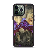 iPhone 13 Pro Max Wood Phone Case - Jailyn (Purple, 809413)