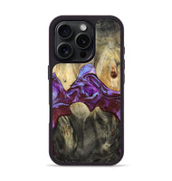 iPhone 16 Pro Wood Phone Case - Jailyn (Purple, 809413)
