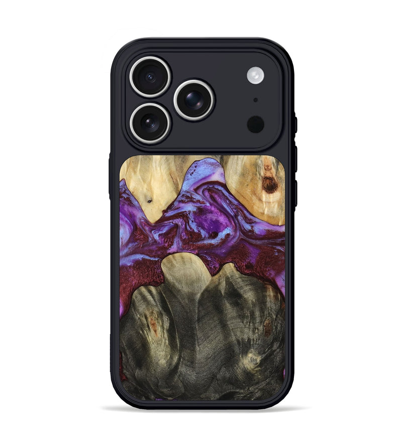 iPhone 17 Pro Wood Phone Case - Jailyn (Purple, 809413)