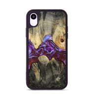 iPhone Xr Wood Phone Case - Jailyn (Purple, 809413)