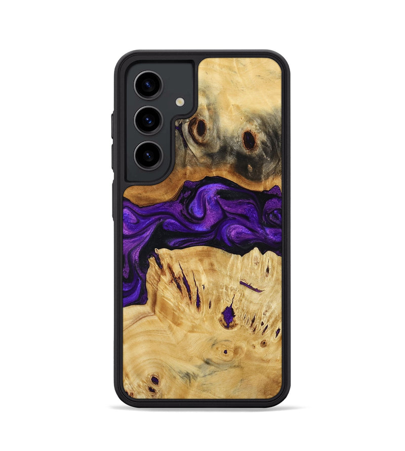 Galaxy S24 Wood Phone Case - Nella (Purple, 809414)