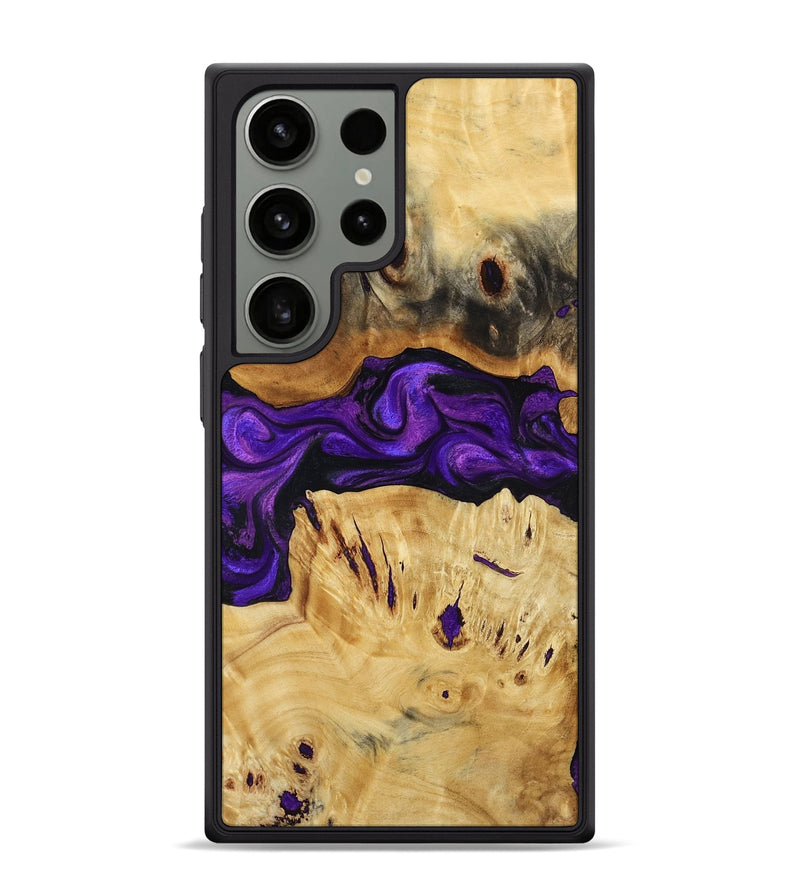 Galaxy S24 Ultra Wood Phone Case - Nella (Purple, 809414)
