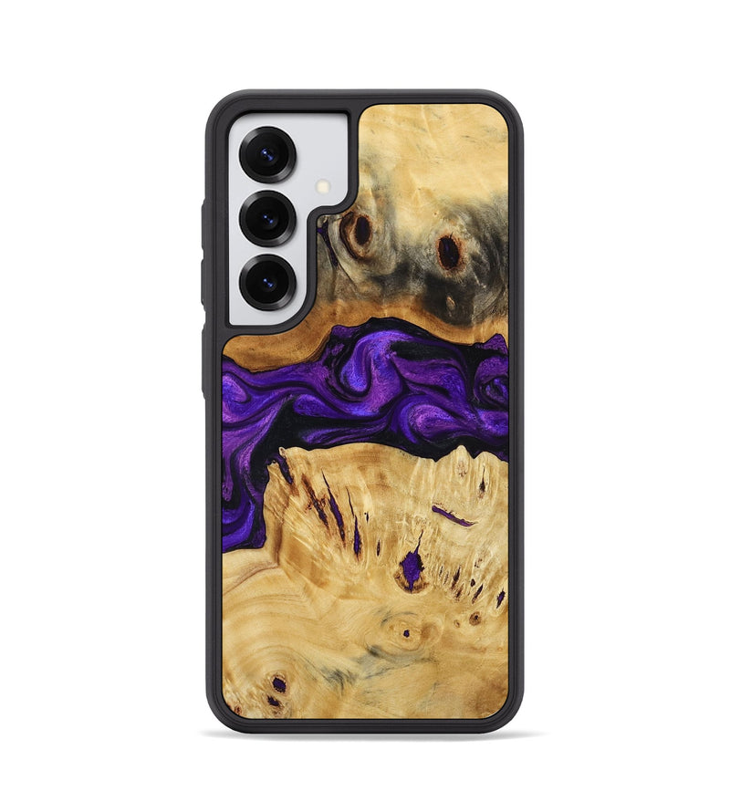 Galaxy S25 Wood Phone Case - Nella (Purple, 809414)