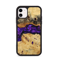 iPhone 11 Wood Phone Case - Nella (Purple, 809414)