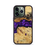 iPhone 13 Pro Wood Phone Case - Nella (Purple, 809414)