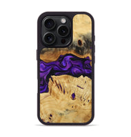 iPhone 16 Pro Wood Phone Case - Nella (Purple, 809414)