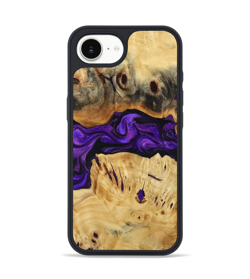 iPhone 16e Wood Phone Case - Nella (Purple, 809414)