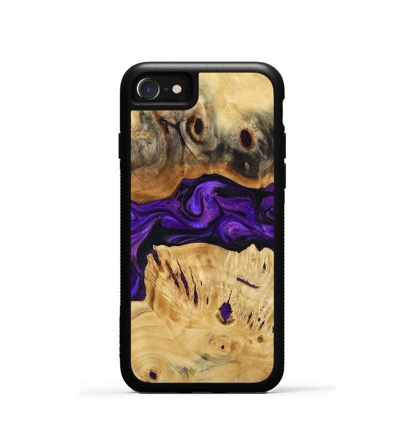 iPhone SE Wood Phone Case - Nella (Purple, 809414)
