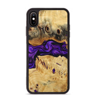 iPhone Xs Max Wood Phone Case - Nella (Purple, 809414)