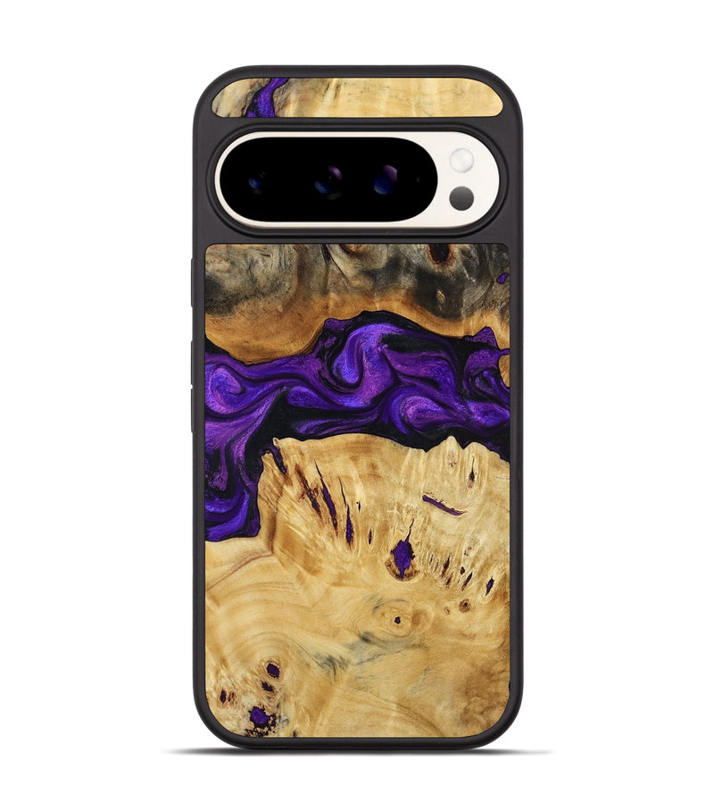 Pixel 9 Pro Wood Phone Case - Nella (Purple, 809414)