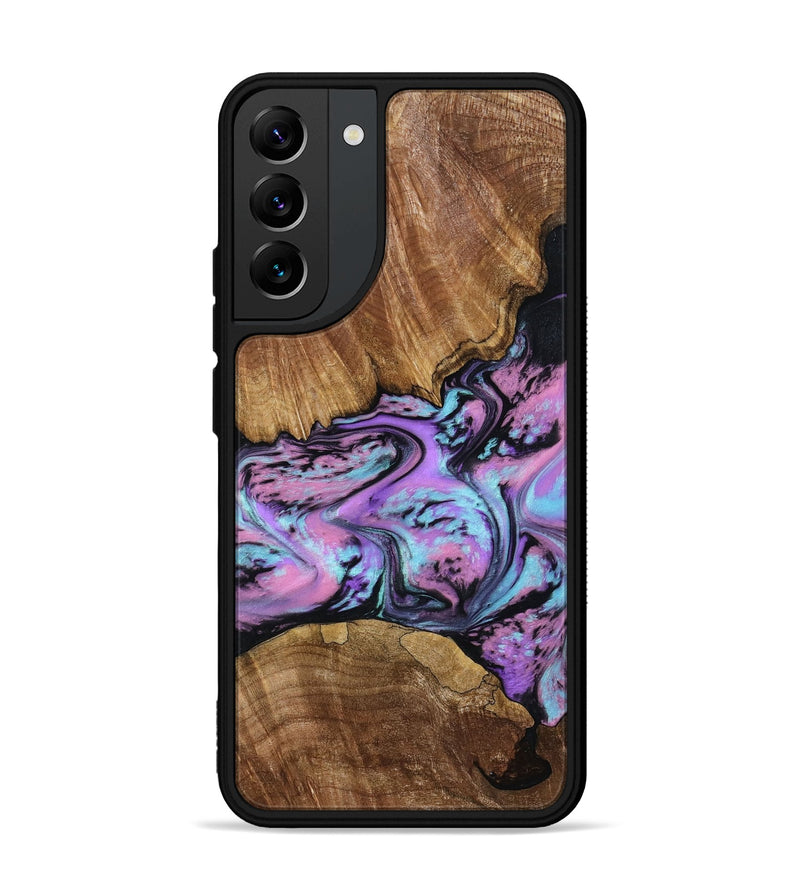 Galaxy S22 Plus Wood Phone Case - Laila (Purple, 809415)