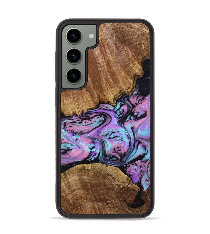 Galaxy S23 Plus Wood Phone Case - Laila (Purple, 809415)