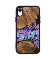 iPhone Xr Wood Phone Case - Laila (Purple, 809415)