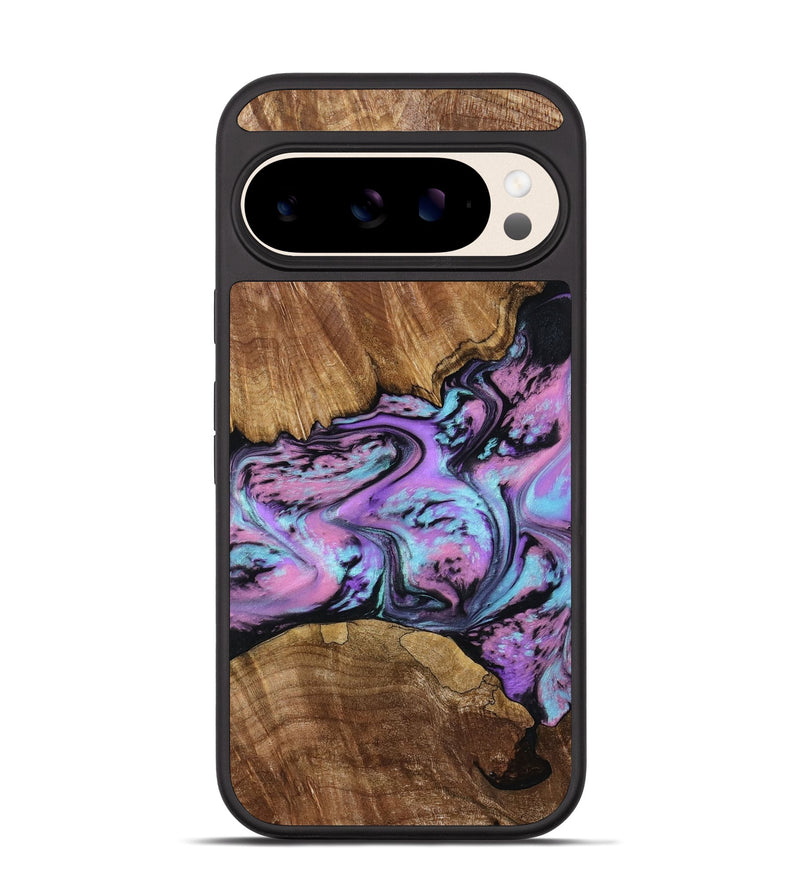 Pixel 10 Wood Phone Case - Laila (Purple, 809415)