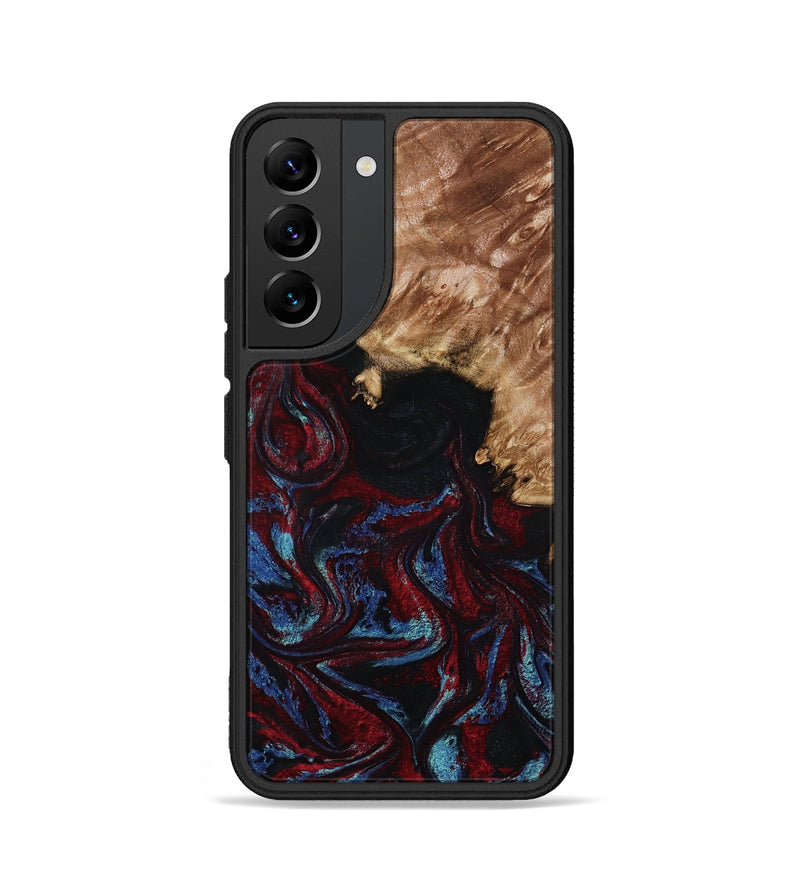Galaxy S22 Wood Phone Case - Ainara (Red, 809416)