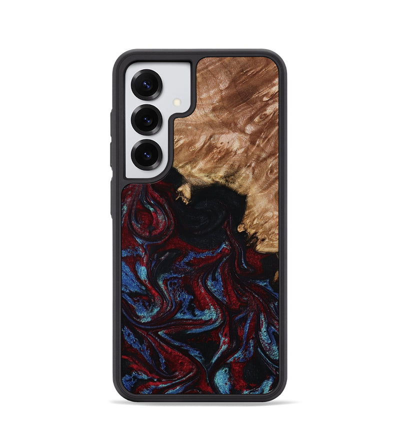 Galaxy S25 Wood Phone Case - Ainara (Red, 809416)