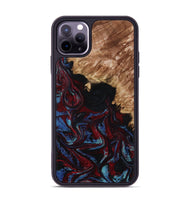 iPhone 11 Pro Max Wood Phone Case - Ainara (Red, 809416)