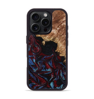 iPhone 16 Pro Wood Phone Case - Ainara (Red, 809416)
