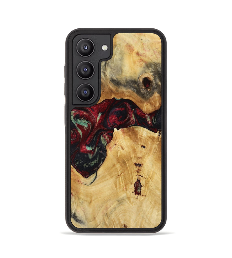 Galaxy S23 Wood Phone Case - Bert (Red, 809417)