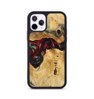 iPhone 11 Pro Wood Phone Case - Bert (Red, 809417)