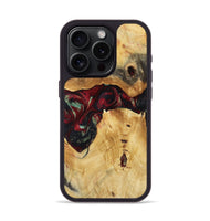 iPhone 15 Pro Wood Phone Case - Bert (Red, 809417)