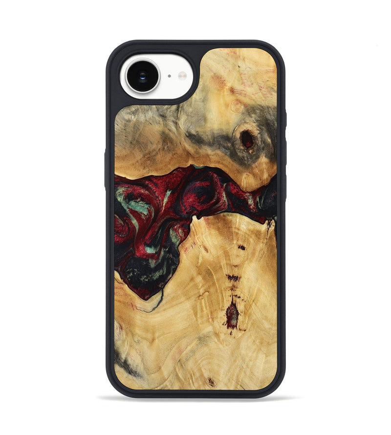 iPhone 16e Wood Phone Case - Bert (Red, 809417)