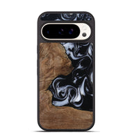 Pixel 9 Wood Phone Case - Emilee (Black & White, 809418)