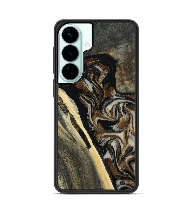 Galaxy S26 Plus Wood Phone Case - Gena (Black & White, 809419)