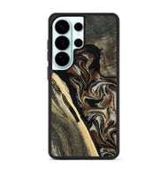 Galaxy S26 Ultra Wood Phone Case - Gena (Black & White, 809419)