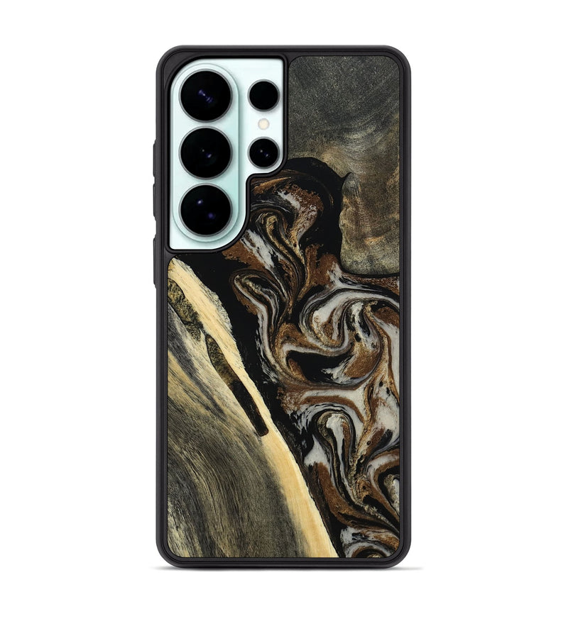 Galaxy S26 Ultra Wood Phone Case - Gena (Black & White, 809419)