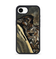 iPhone 16e Wood Phone Case - Gena (Black & White, 809419)