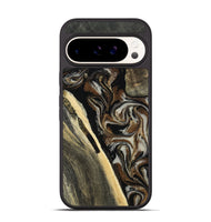 Pixel 9 Pro Wood Phone Case - Gena (Black & White, 809419)