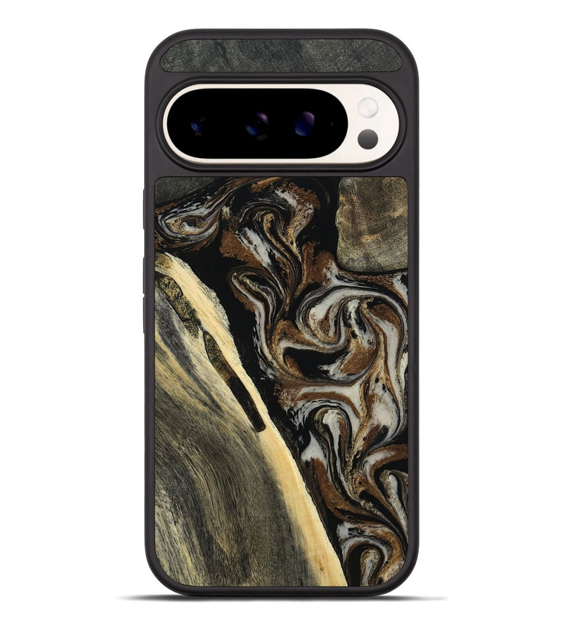 Pixel 9 Pro XL Wood Phone Case - Gena (Black & White, 809419)