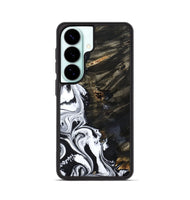 Galaxy S26 Wood Phone Case - Jericho (Black & White, 809421)