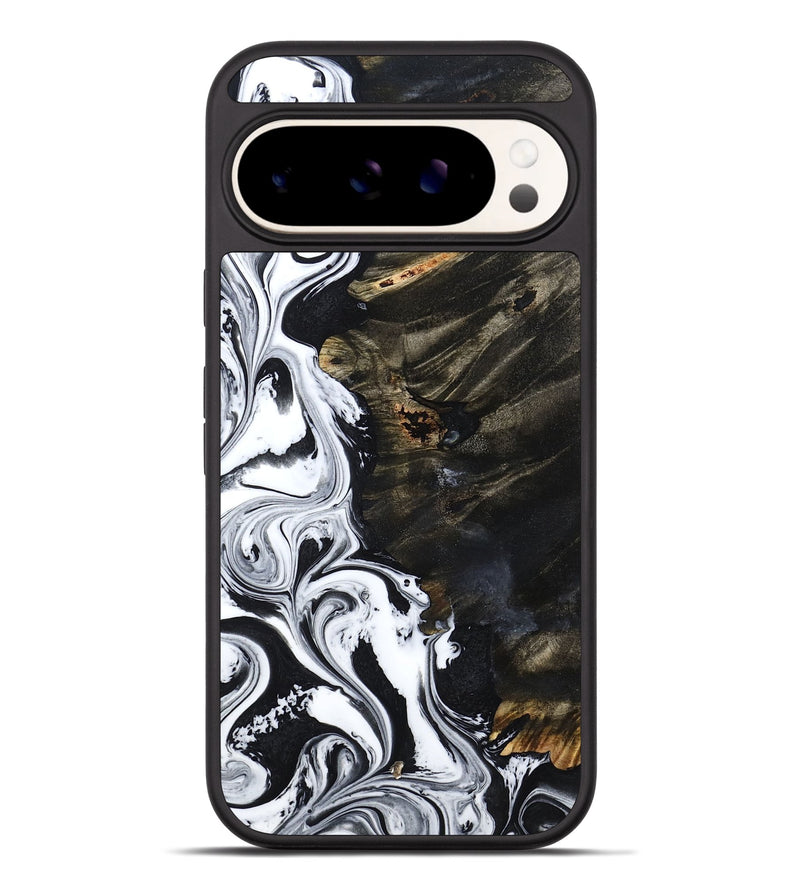 Pixel 9 Pro XL Wood Phone Case - Jericho (Black & White, 809421)