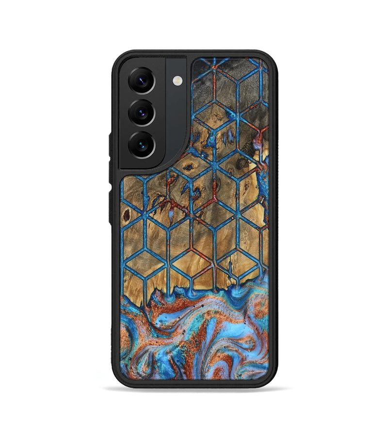 Galaxy S22 Wood Phone Case - Abigale (Pattern, 809422)