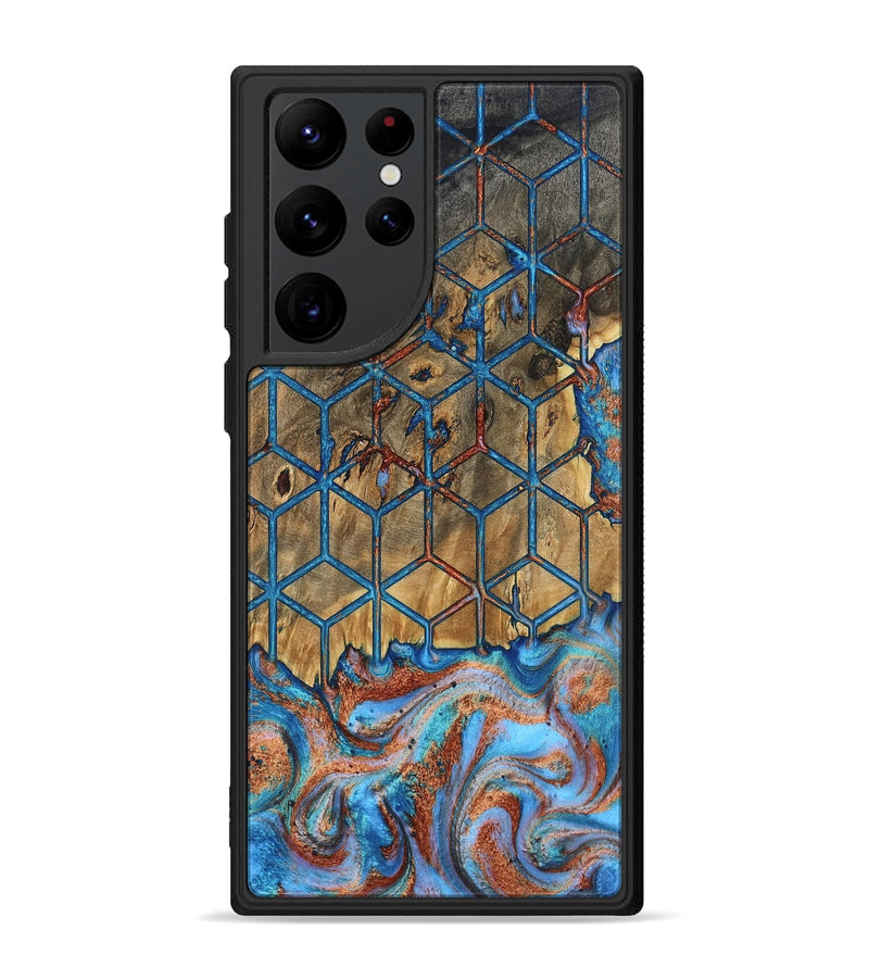 Galaxy S22 Ultra Wood Phone Case - Abigale (Pattern, 809422)